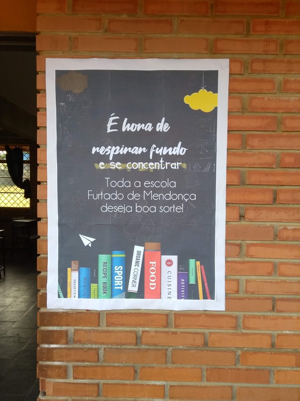 Na Escola Estadual Professor Furtado de Mendonça o trabalho de mobilização para a realização das avaliações externas é constante. Foto: Divulgação/SEE Na Escola Estadual Professor Furtado de Mendonça o trabalho de mobilização para a realização das avaliações externas é constante. Foto: Divulgação/SEE